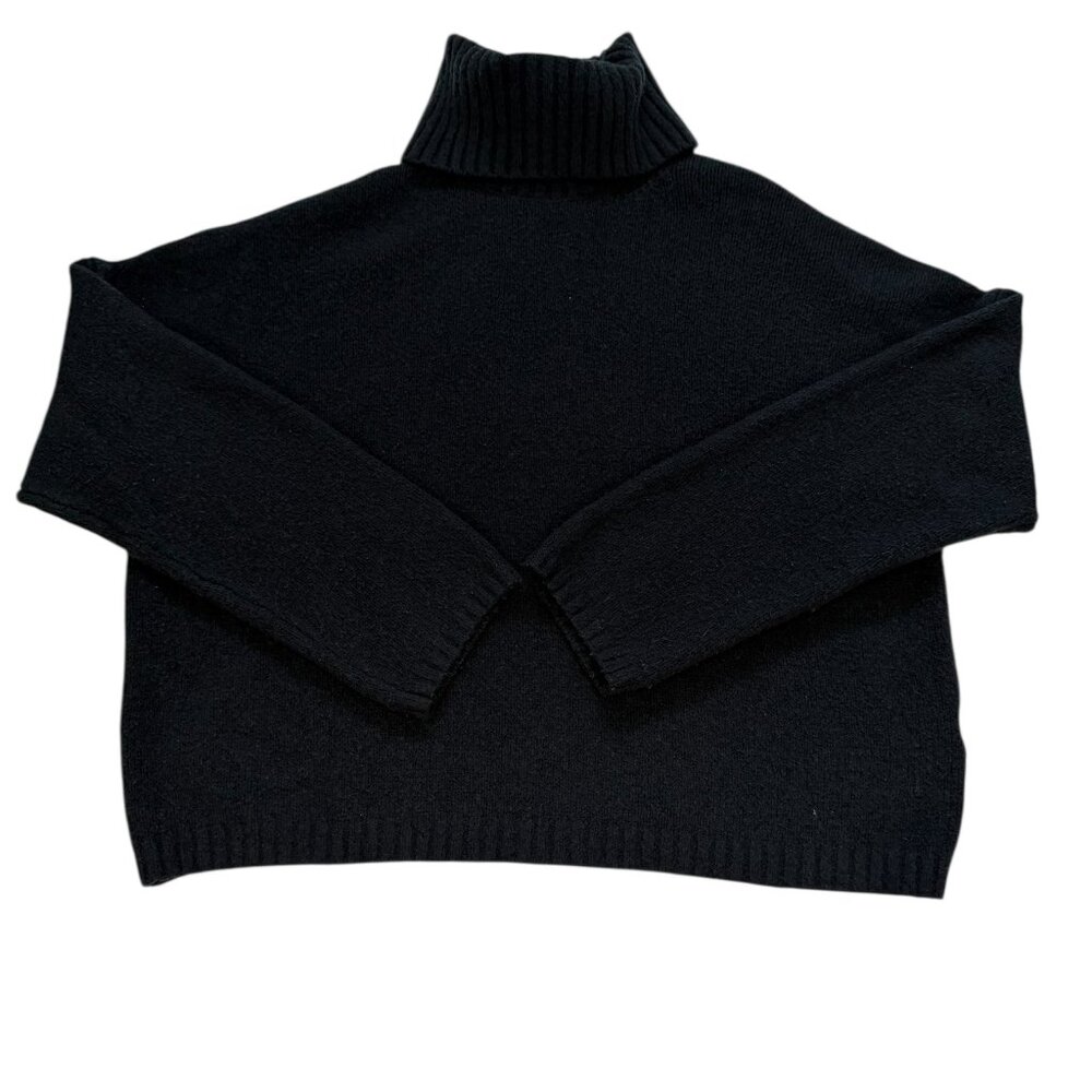 Abercrombie Turtleneck Sweater | Thick Cozy Knit | Coastal Grandma Style | Small